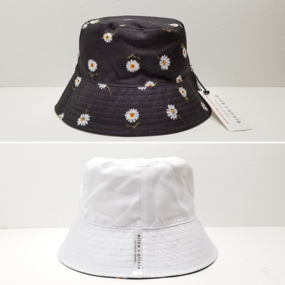ALICE + OLIVIA Fabfitfun Reversible Bucket Hat 5529-2/E1M